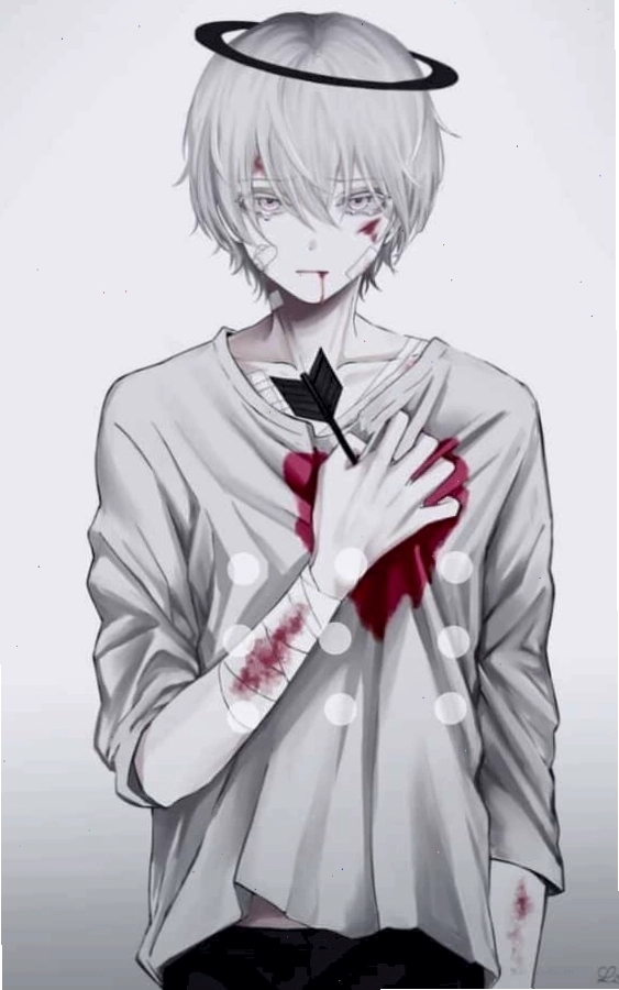 Avatar anime nam cute buồn với đôi mắt long lanh