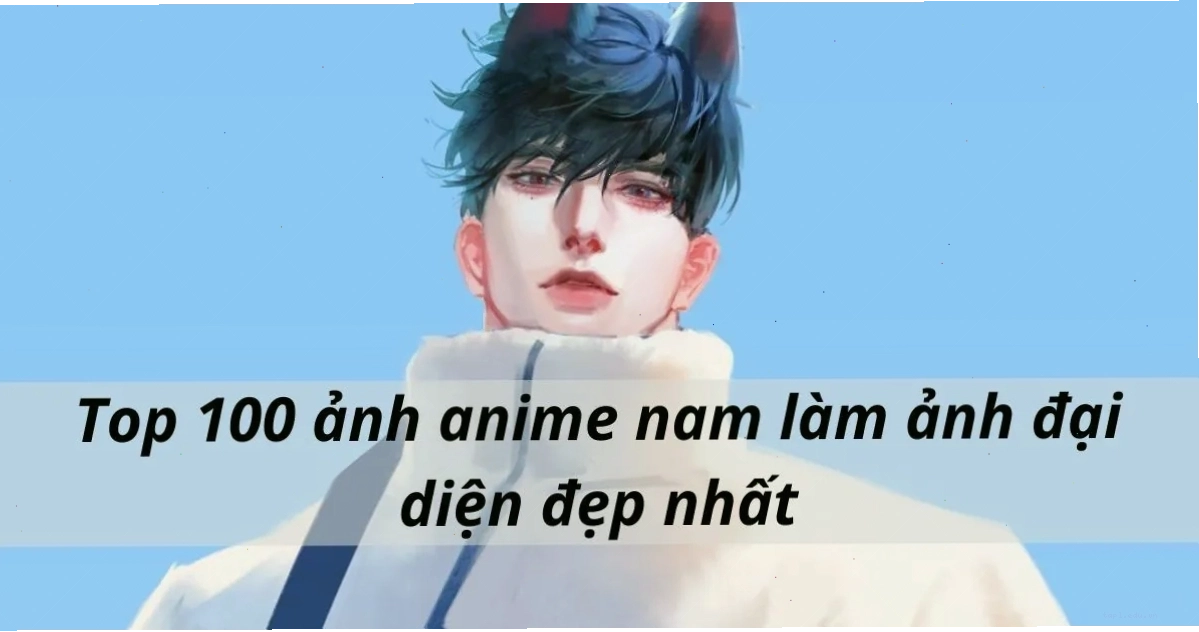 Avatar anime nam ngầu đang hút thuốc, thể hiện tâm trạng buồn