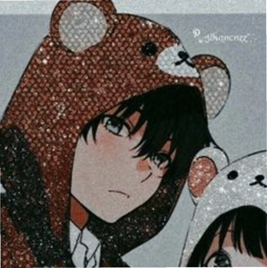 Avatar đôi anime chibi dễ thương