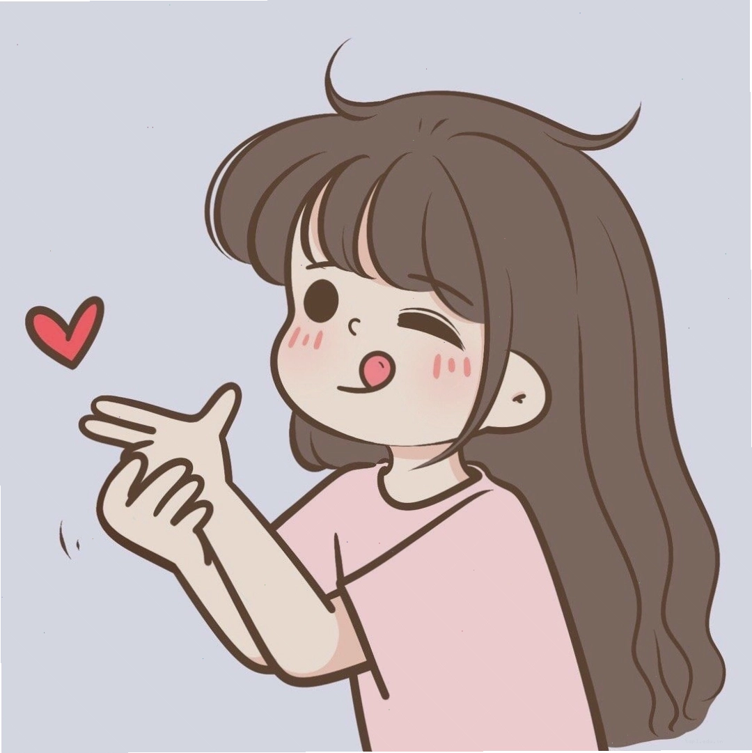 Avatar đôi anime lãng mạn với phong cách màu nước ngọt ngào