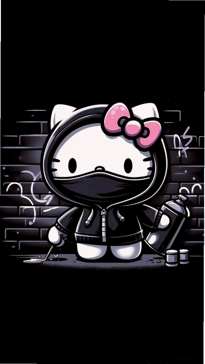 Avatar Hello Kitty phiên bản ngầu độc đáo
