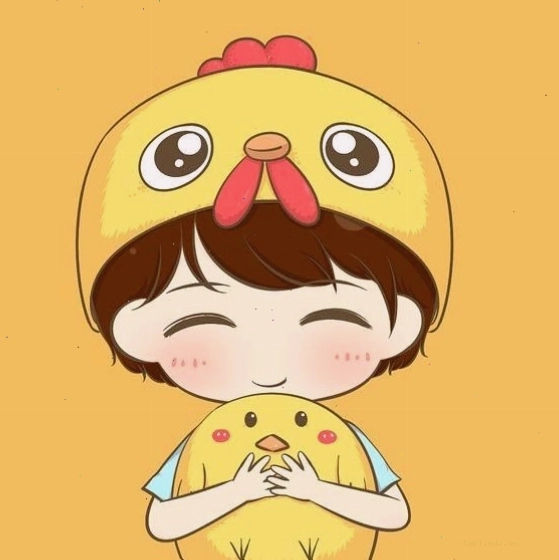 Avatar hoạt hình cute phong cách học đường