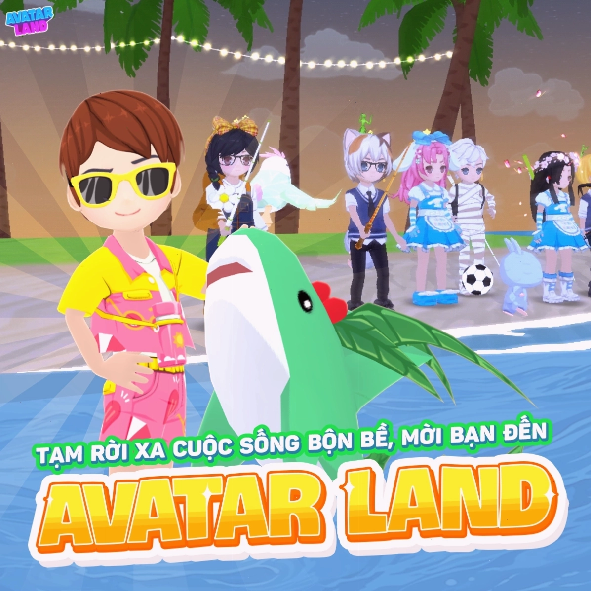 Avatar Land: Hoạt động câu cá và bắt bọ giải trí