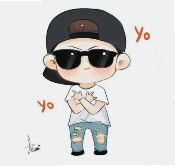 Avatar nam Chibi dễ thương