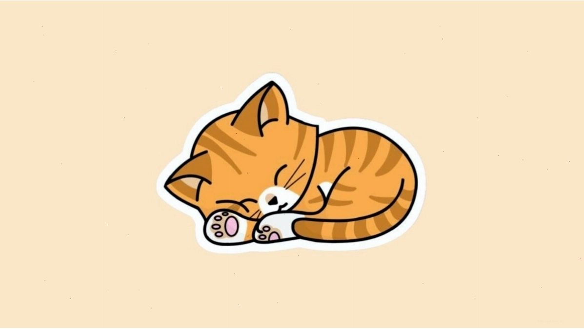 Biểu cảm ngạc nhiên đáng yêu của mèo cute chibi