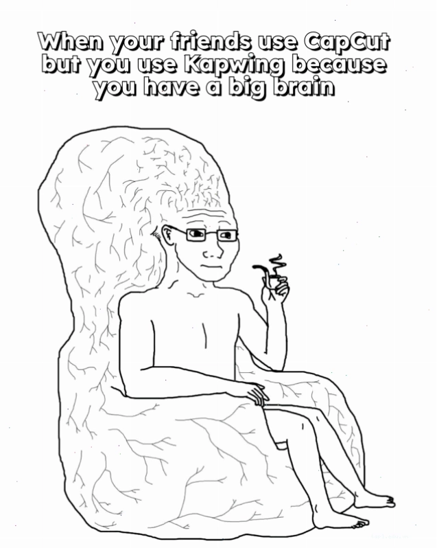 Big Brain Meme Template