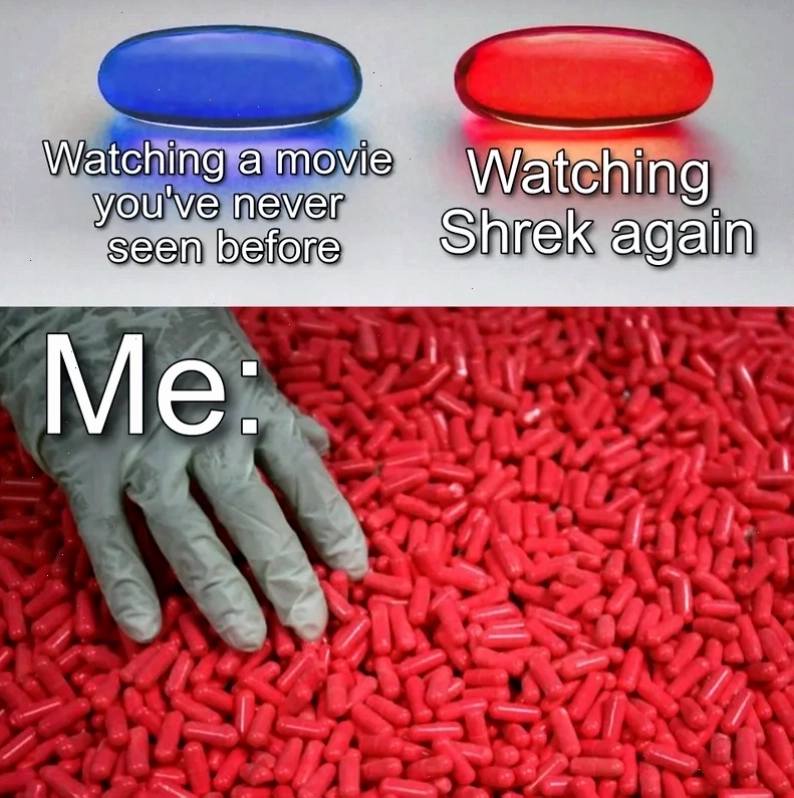 Blue Pill Red Pill Meme Template