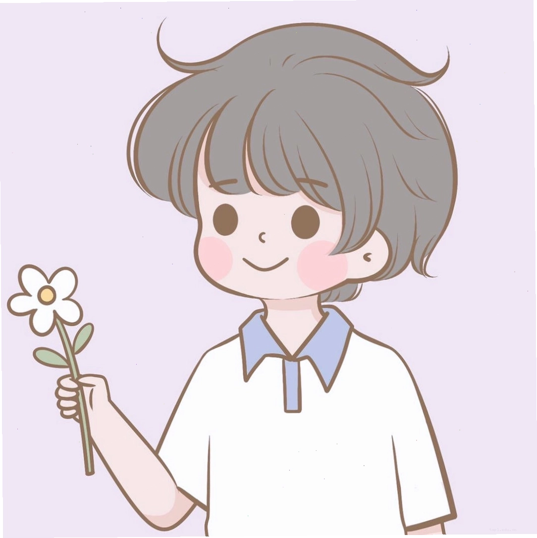 Cặp đôi anime cute trong trang phục học sinh