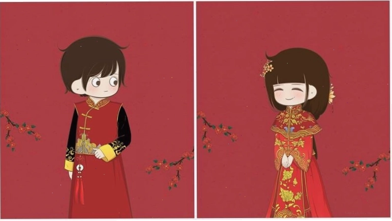 Cặp đôi vàng chào đón năm mới