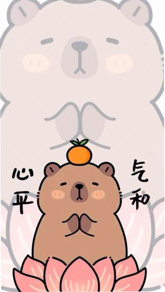 Capybara ngồi thiền, giác ngộ sự vô tri đỉnh cao