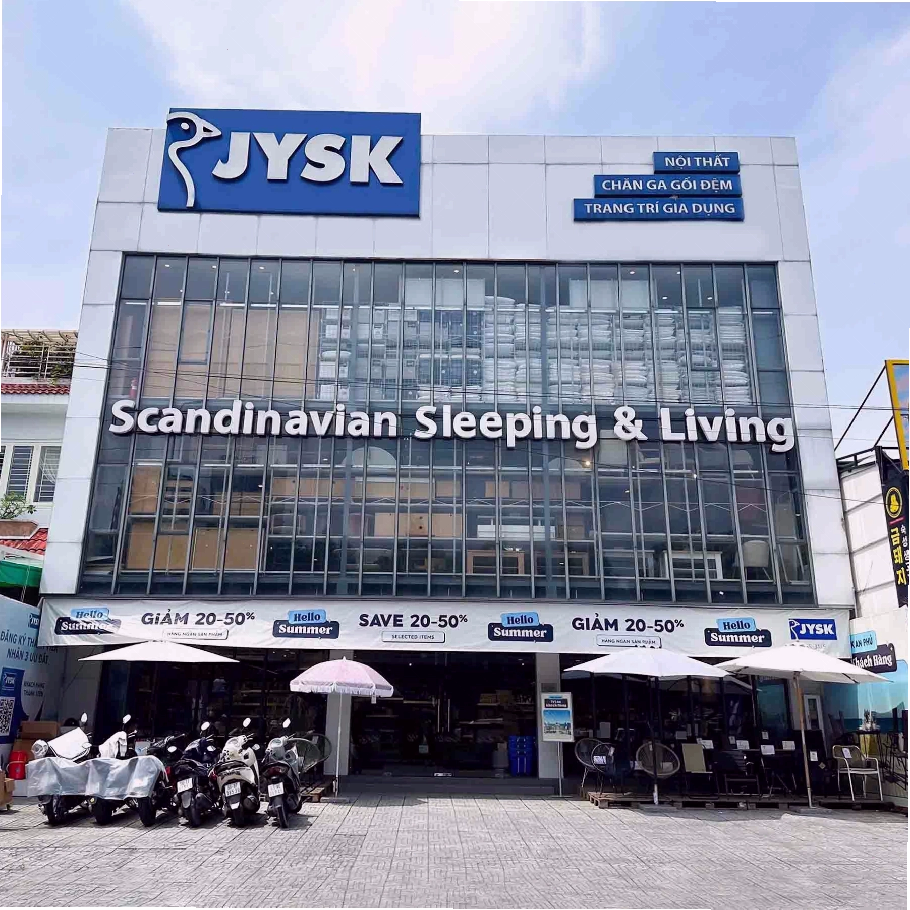 Chậu cây xanh được đặt cạnh cửa sổ, đón ánh sáng tự nhiên