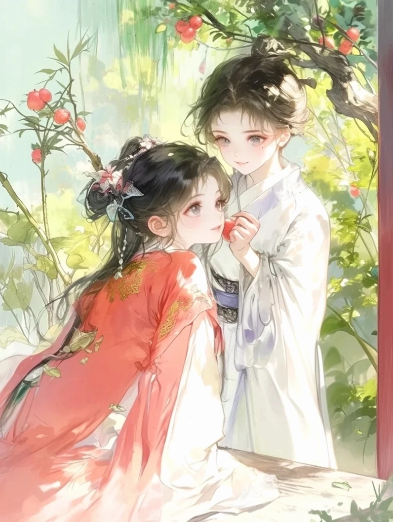 Chibi nam và nữ cặp đôi dễ thương