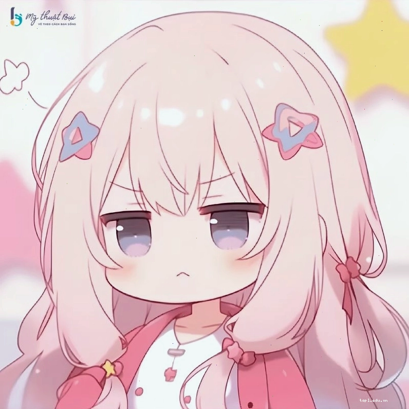 Chibi nữ với đôi cánh thiên thần