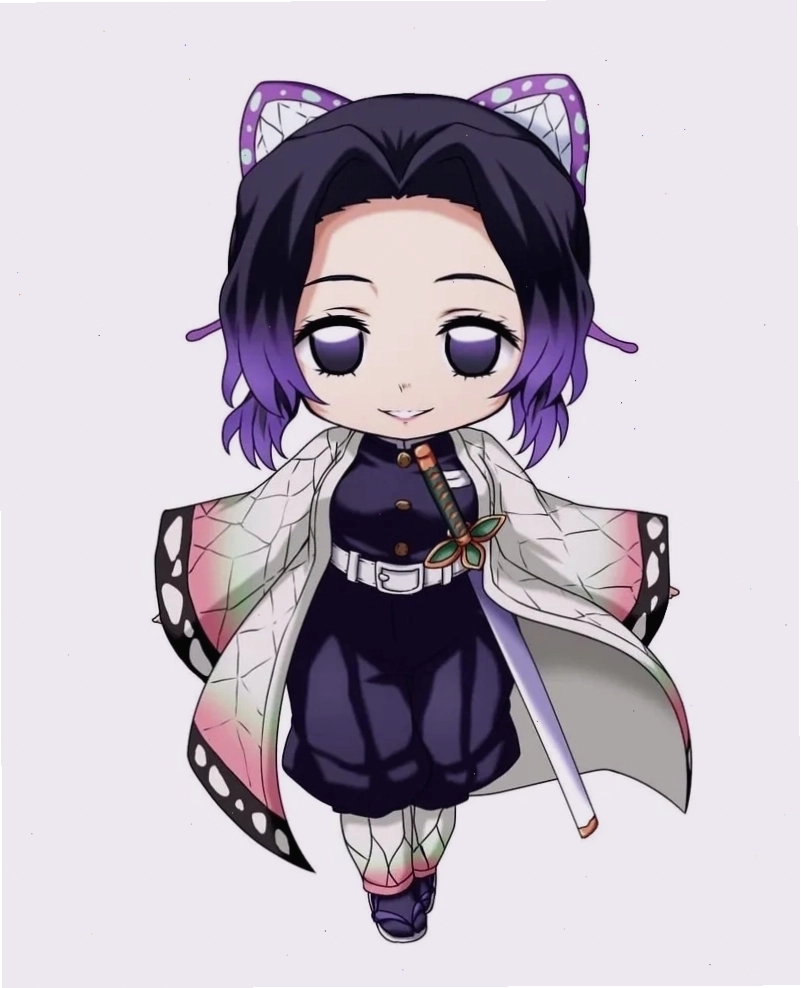 Chiêm ngưỡng ngay hình Shinobu chibi cực đẹp với thần thái cuốn hút