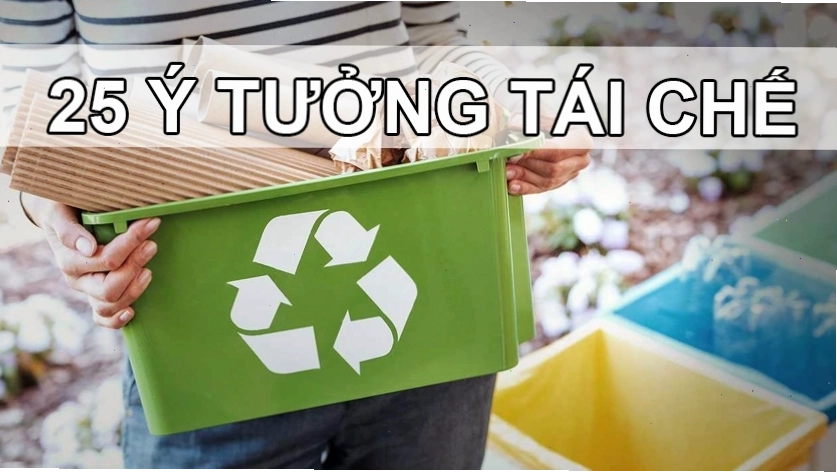 Đèn trang trí làm từ chai nhựa tái chế