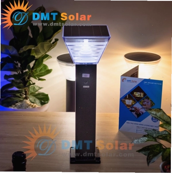 Đèn trụ sân vườn năng lượng mặt trời DMT TS05D