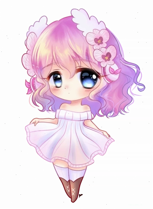 Giao diện ứng dụng vẽ chibi trên điện thoại