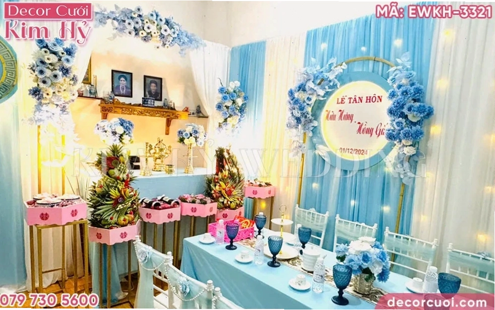 Gợi ý trang trí gia tiên có sẵn bàn thờ treo cao