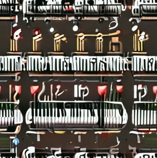 Hiệu ứng âm thanh meme với nhạc piano và kèn
