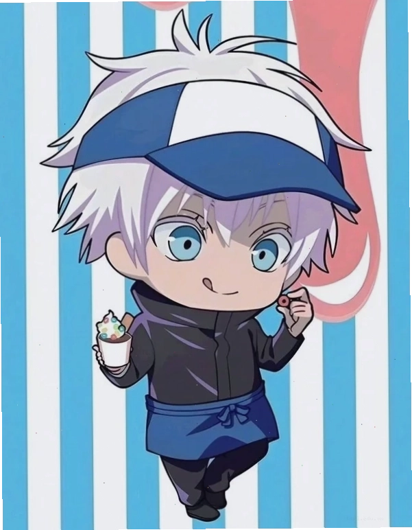 Hình ảnh Gojo Satoru chibi ấn tượng