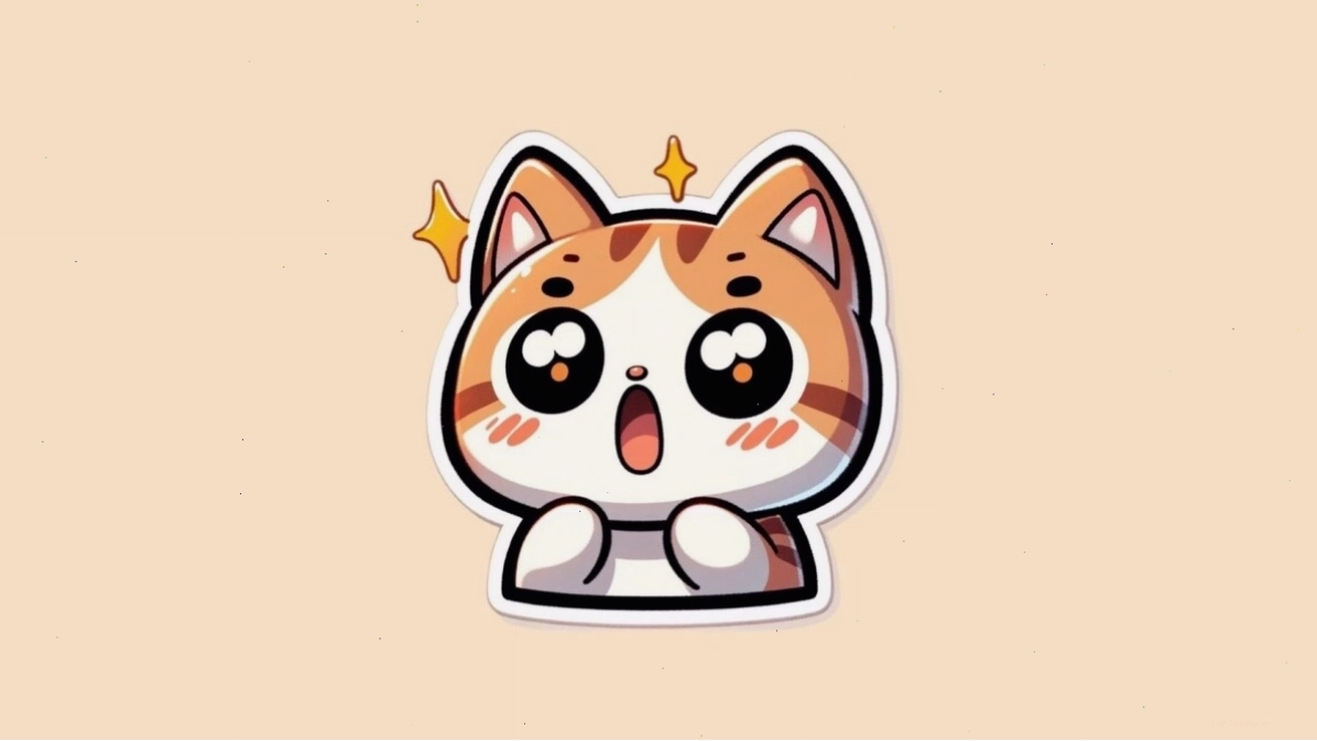 Hình ảnh mèo con chibi đang ngủ trong vòng tay