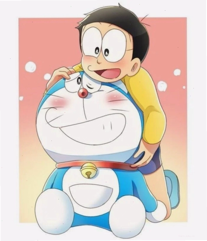 Hình Doraemon và Nobita cute chibi