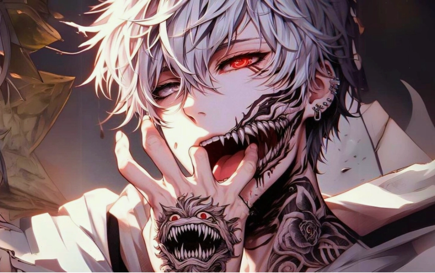 Hình nền nhân vật anime đầy lạnh lùng và cuốn hút