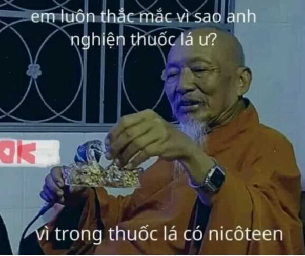 Hình thầy ông nội chế meme