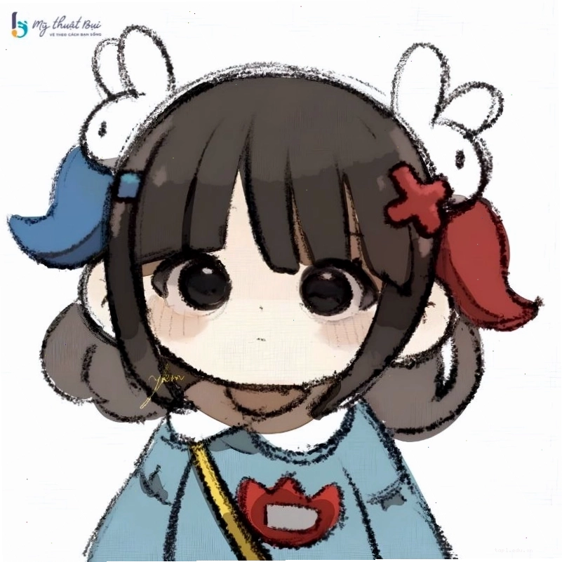 Hướng dẫn vẽ chibi nữ cute từng bước