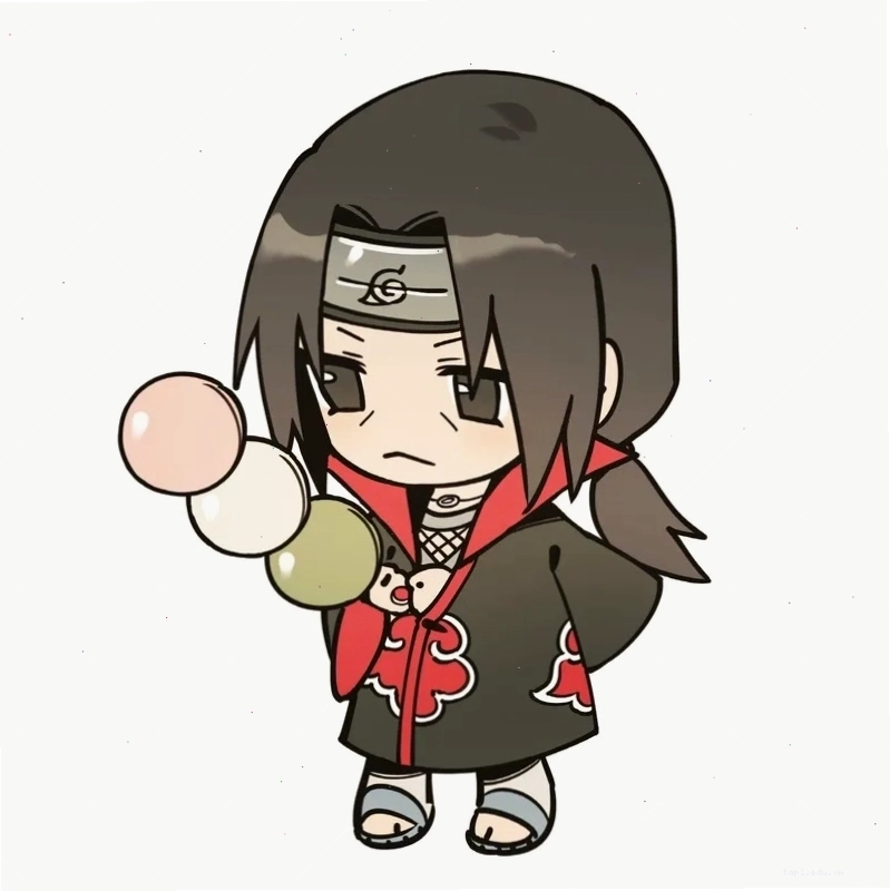 Itachi Uchiha chibi dễ thương, biểu cảm đáng yêu