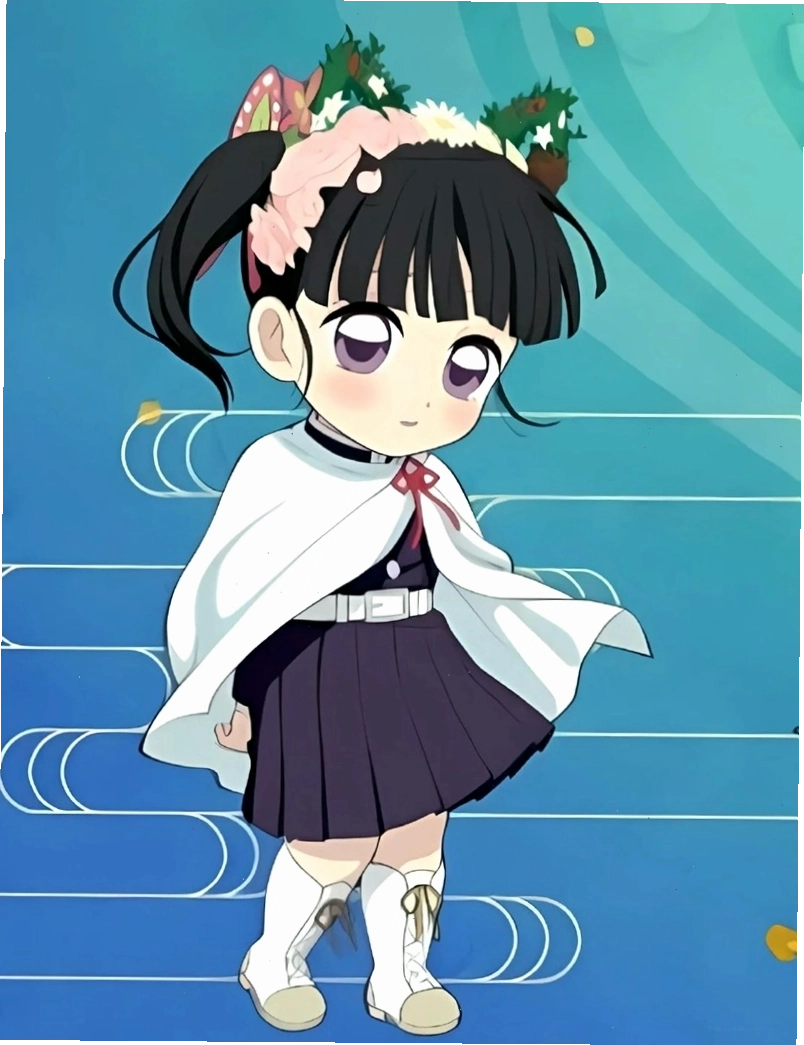 Kanao chibi 2 trong trang phục thường ngày