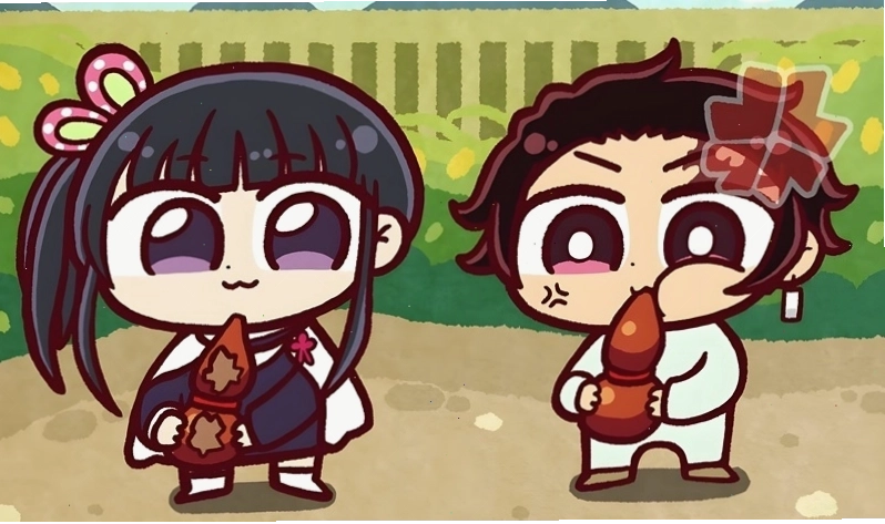 Kanao chibi 3 với phong thái điềm tĩnh