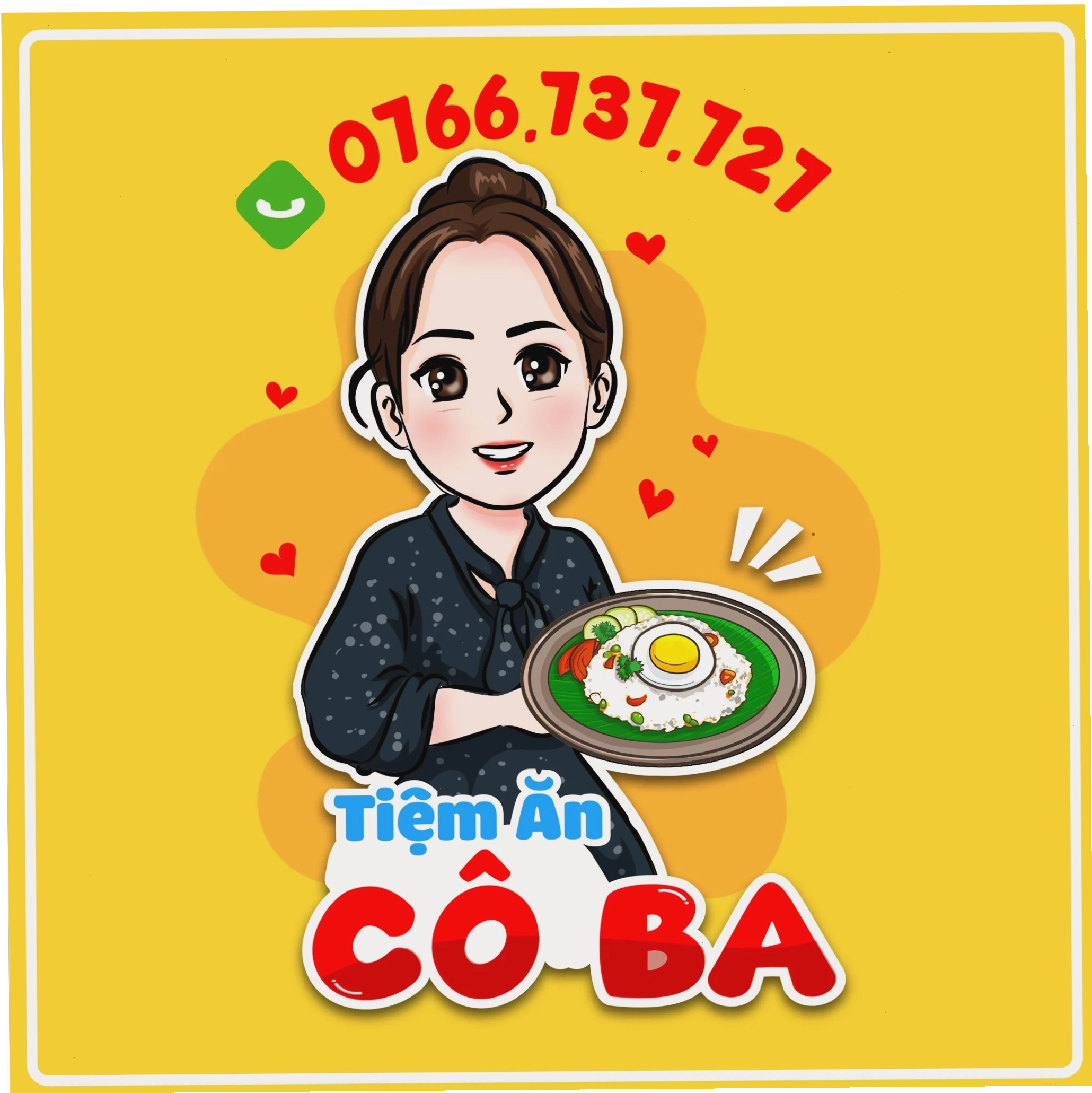 Mẫu logo chibi đơn giản nhưng đầy thu hút