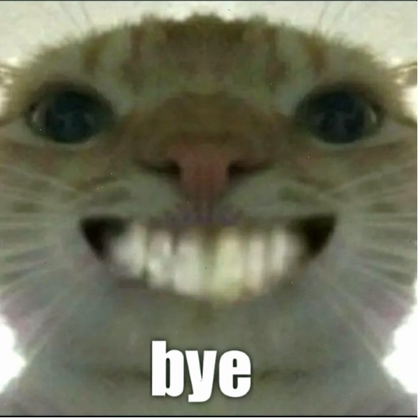 Meme bye bye với biểu cảm nhí nhảnh