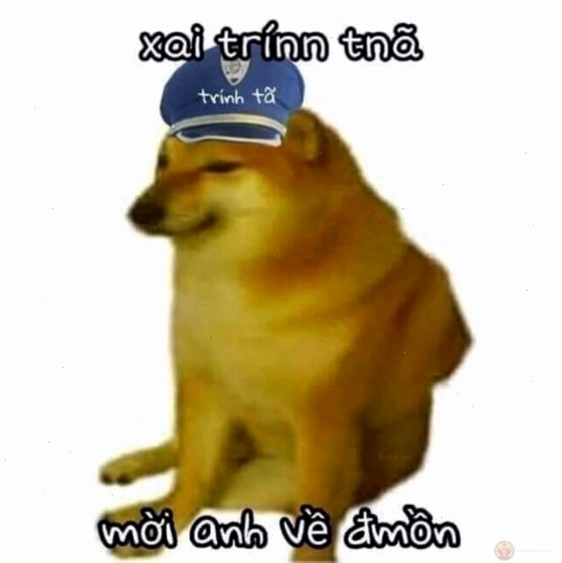 Meme Cheems cơ bắp với biểu cảm hài hước
