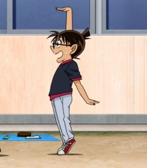 Meme Conan biểu cảm suy tư
