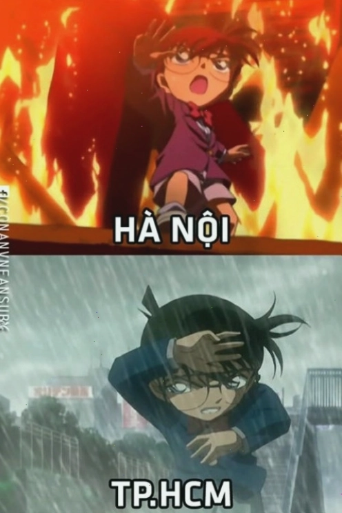 Meme Conan chế giễu