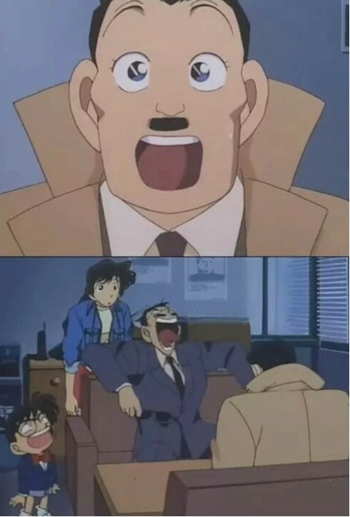 Meme Conan thể hiện sự ngạc nhiên