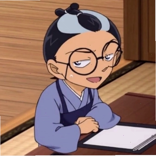 Meme Conan với biểu cảm bối rối