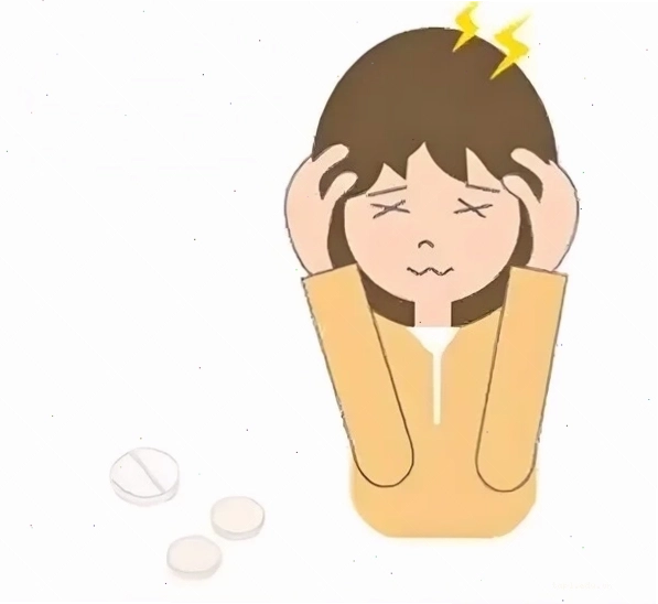 Meme đau đầu phải uống thuốc thể hiện sự mệt mỏi