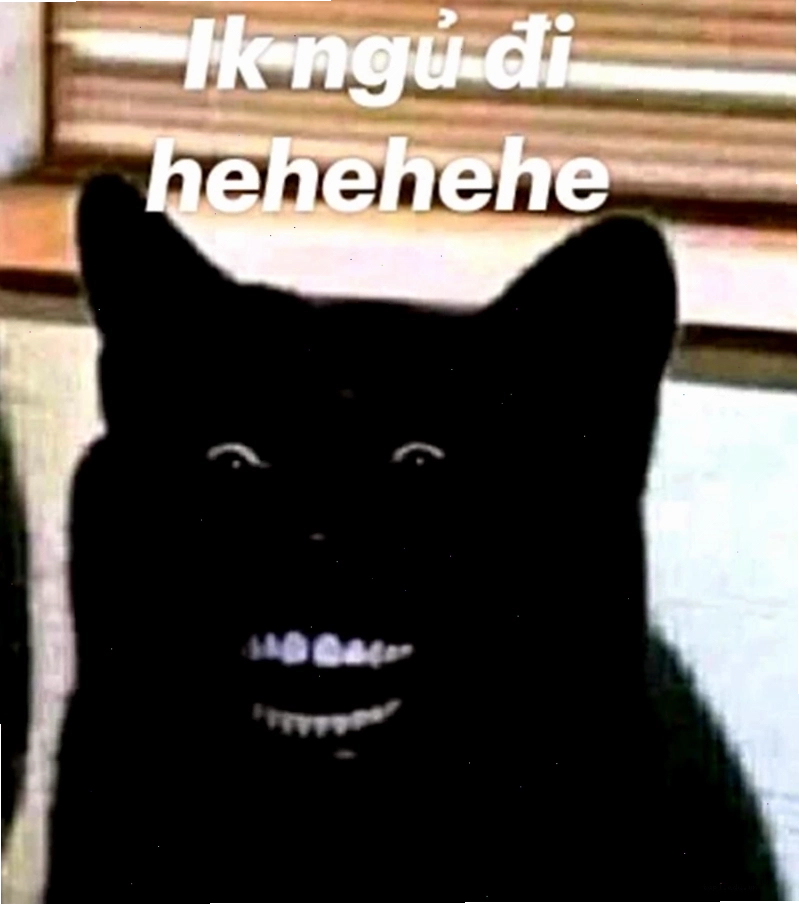 Meme hài hước về việc đi ngủ