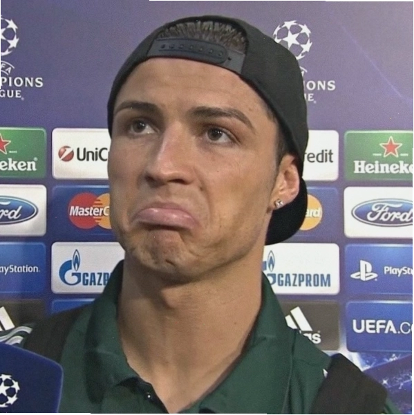 Meme Ronaldo hài hước