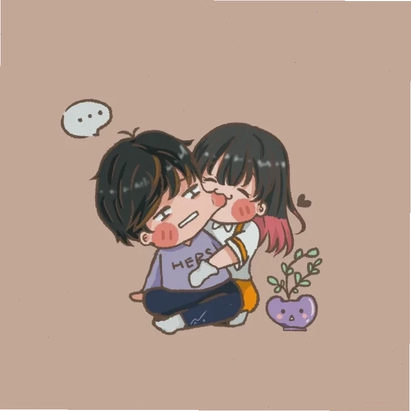 Ngắm nhìn bộ sưu tập ảnh cặp đôi anime chibi cute siêu dễ thương