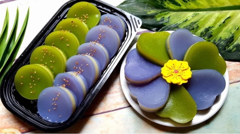 Nguyên liệu chuẩn bị làm bánh da lợn dứa