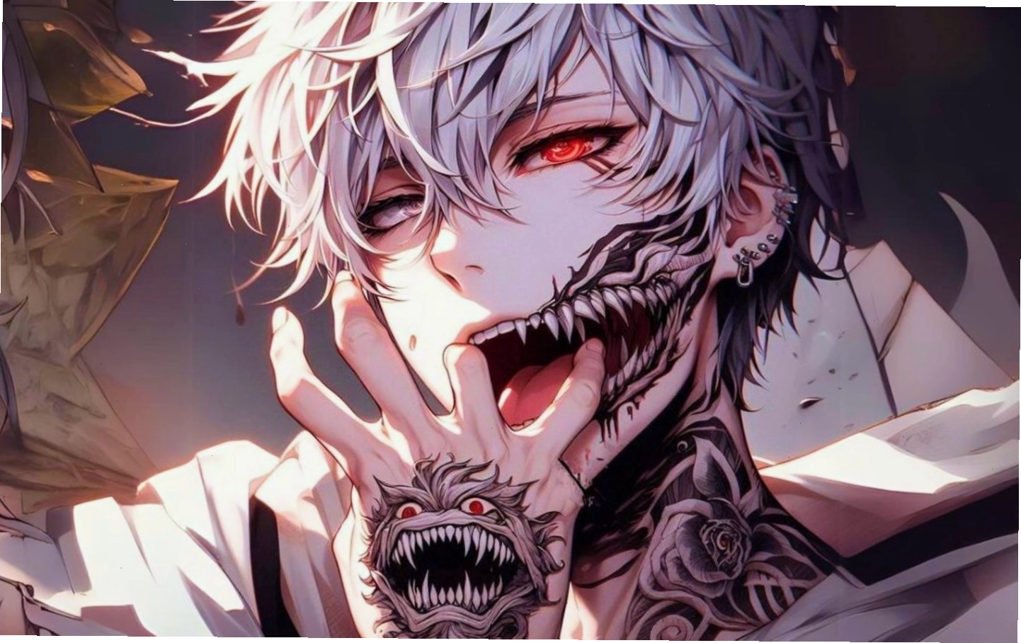 Nhân vật anime với biểu cảm buồn bã và ánh mắt chất chứa tâm tư
