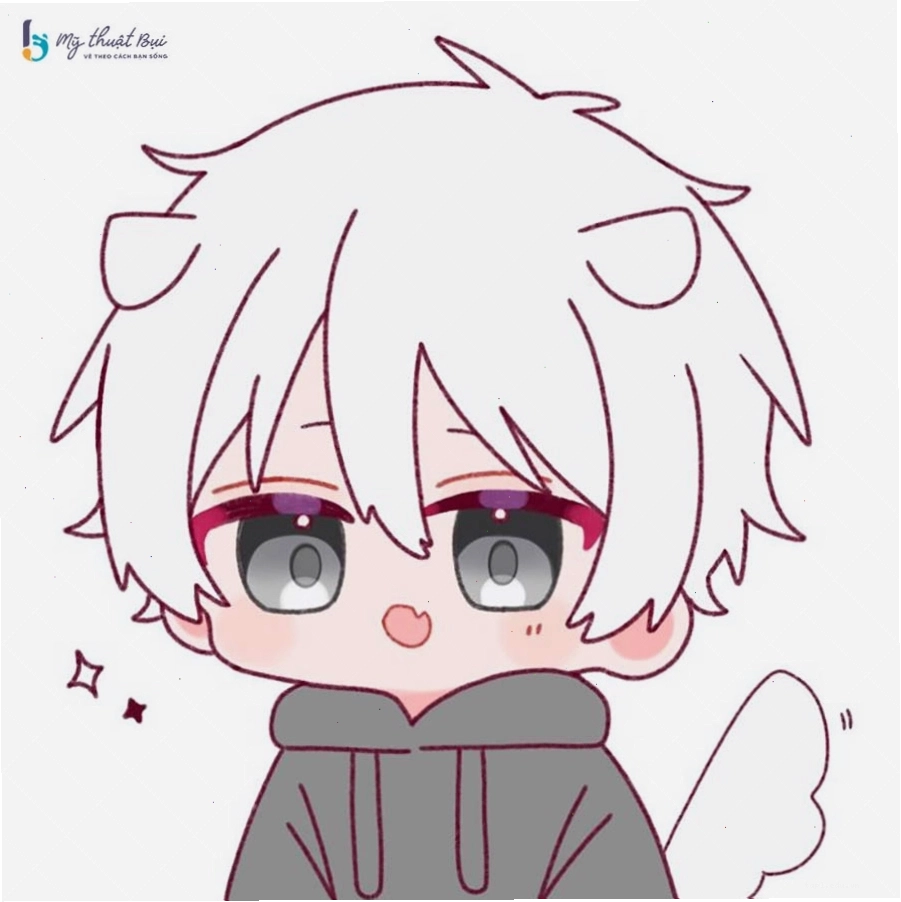 Nhân vật chibi nam bí ẩn
