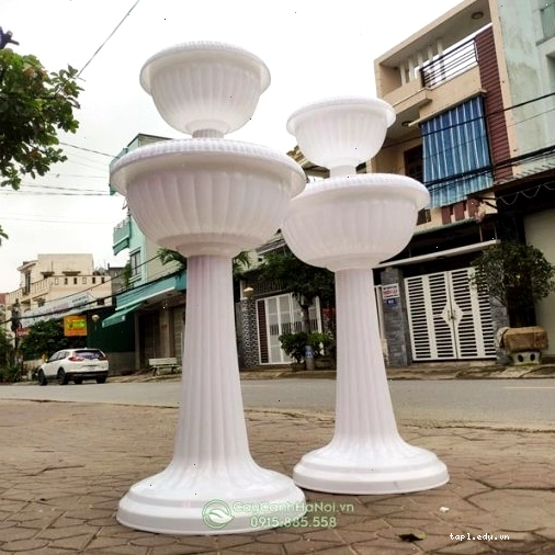 Nơi bán chậu nhựa ly có chân đế tại Hà Nội