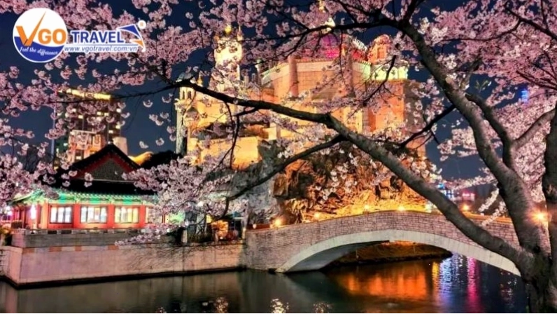 Pháo đài Hwaseong kiến trúc độc đáo