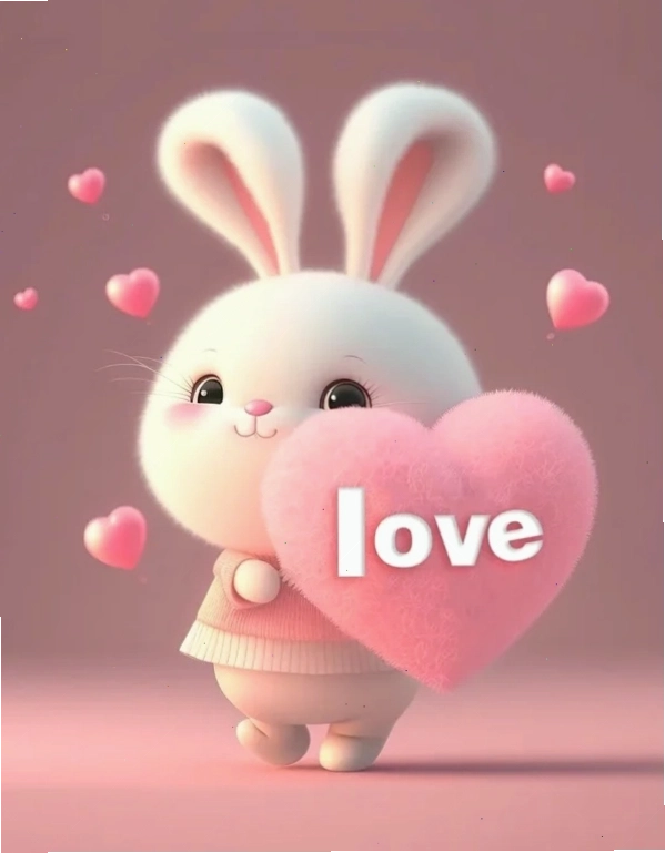 Quá trình vẽ con thỏ hình cute chibi từng bước đơn giản