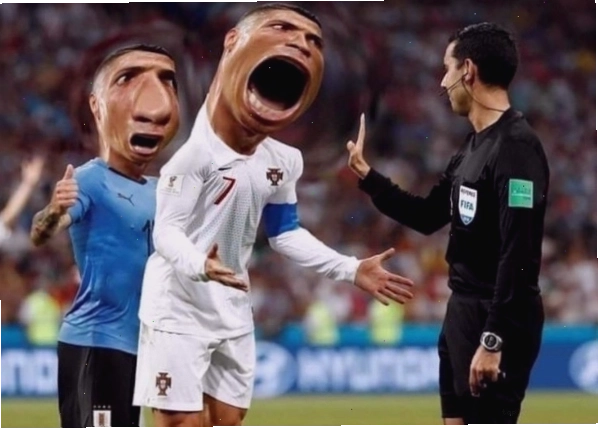 Ronaldo meme ăn mừng